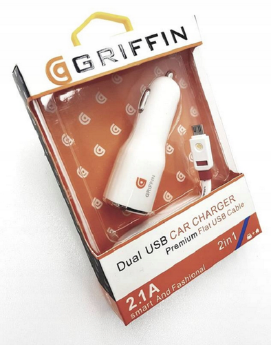 ŁADOWARKA DO TELEFONU GRIFFIN USBX2 +KABEL MICRO na Arena.pl