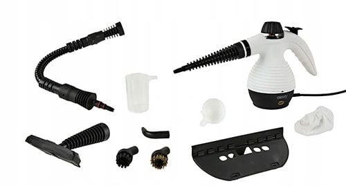 Czyścik Parowy Myjka Camry 7021 1500W 3,5Bar +Duży Zestaw Końcówek na Arena.pl