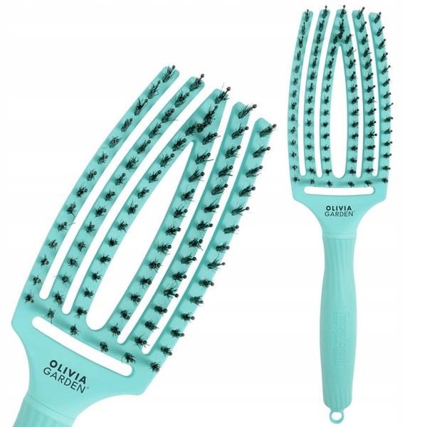 OLIVIA GARDEN FINGERBRUSH COMBO SZCZOTKA MINT zdjęcie 1