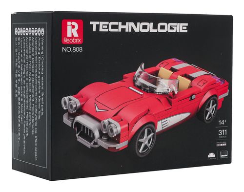 Zestaw Klocków Auto Kabriolet Czerwony 311El. na Arena.pl