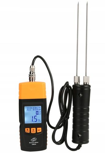 Wilgotnościomierz Miernik Wilgotności do Drewna + Sonda 147cm, Dokładny na Arena.pl