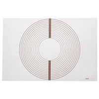 Duża Stolnica Silikonowa do Ciasta Mata Kuchenna Pieczenia Wałkowania 60 cm