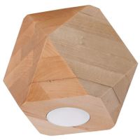 Drewniana lampa sufitowa SL.1009 ekologiczna do salonu