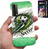ETUI DO HUAWEI P SMART 2021 - PIŁKA NOŻNA, FOOTBALL PIŁKA CASE + SZKŁO