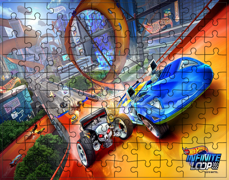 Puzzle Hot Wheels zdjęcie 1