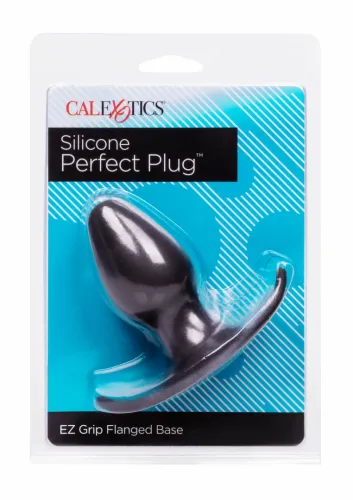 calexotics silicone perfect plug anatomiczny korek silikonowy czarny na Arena.pl