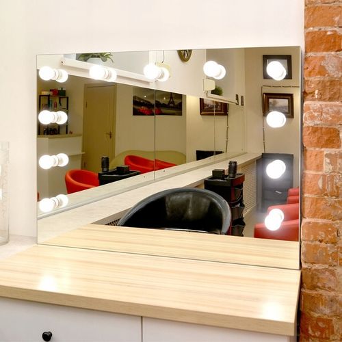 ŚWIATEŁKA LAMPKI LED NA LUSTRO TOALETKI MAKIJAŻ 10 POZIOMÓW JASNOŚCI 2 na Arena.pl