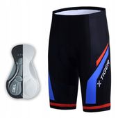 SPODENKI NA ROWER MĘSKIE Z WKŁADKĄ ŻELOWĄ WYGODNE