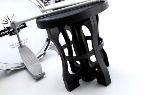 DUŻA PERKUSJA 5 BĘBNOWA KRZESEŁKO DLA DZIECKA BĘBNY TALERZE INSTRUMNET na Arena.pl