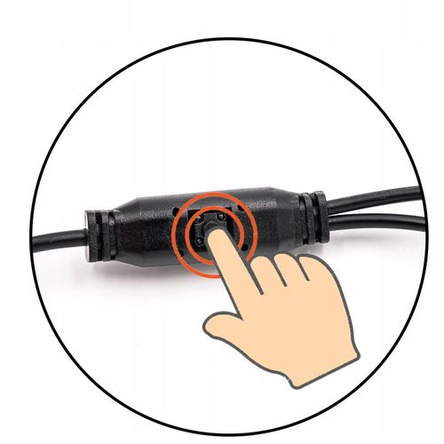 KAMERA COFANIA W RAMCE TABLICY REJESTRACYJNEJ 1280p AHD / NTSC FISHEYE 170° na Arena.pl