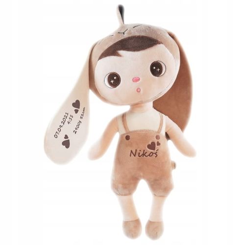Prezent dla Noworodka + Metryczka dla Dziecka - Lalka Metoo z Imieniem 0+ na Arena.pl