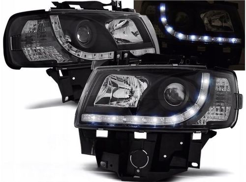 LAMPY REFLEKTORY + TYLNE LED DO VW T4 OD 1996 DO  2003 DAYLIGHT KOMPLET na Arena.pl
