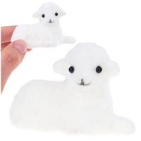 BARANEK WIELKANOCNY FIGURKA DO KOSZYCZKA ŚWIĘCONKĘ DEKORACJA NA STROIK