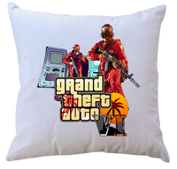 Poduszka z wkładem GTA Grand Thief Auto