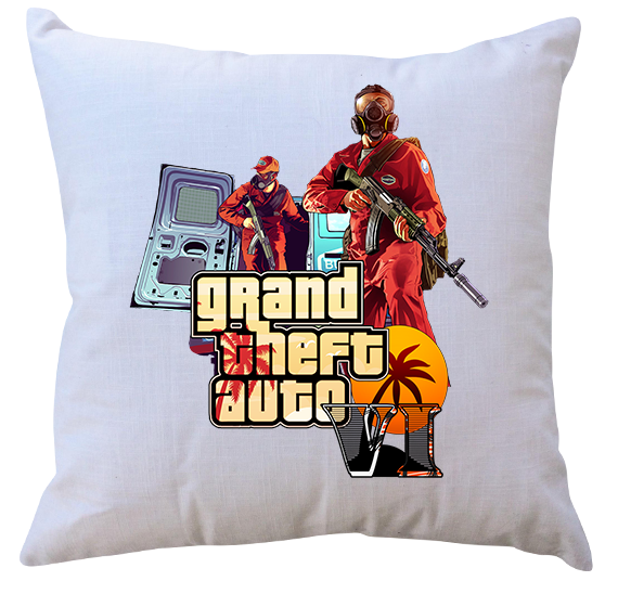 Poduszka z wkładem GTA Grand Thief Auto zdjęcie 1