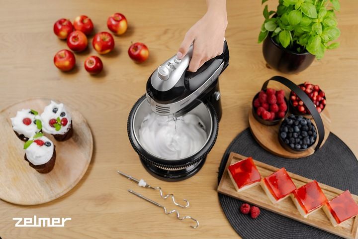 MIKSER RĘCZNY ZELMER LEKKI ROBOT KUCHENNY 4 KOŃCÓWKI Z MISĄ 2,5L TURBO 700W zdjęcie 10