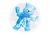 Balon foliowy "Baby Boy Miś", 59 cm x 69 cm [balon z helem]