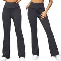 Damskie kryjące legginsy push-up modelujące wysoki stan dzwony s/m