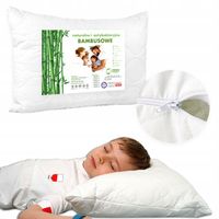 Poduszka 40x60 bambusowa z zamkiem POLSKA