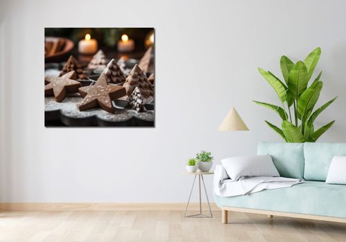 Obraz 100x90cm Zimowa Przyprawa na Arena.pl