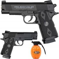 PISTOLET METALOWY NA KULKI COLT ASG IMITACJA BRONI NA KULKI 6MM REPLIKA