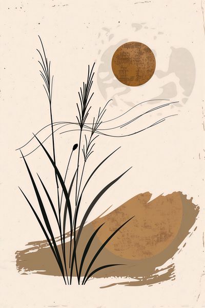 Plakat 30x45cm Zachód Pustyni zdjęcie 1