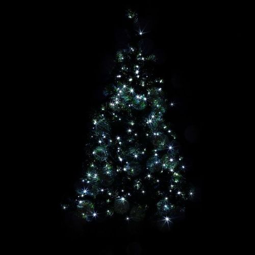 Świąteczne oświetlenie - 5 m,50LED, zimna biel, przewód ziel na Arena.pl