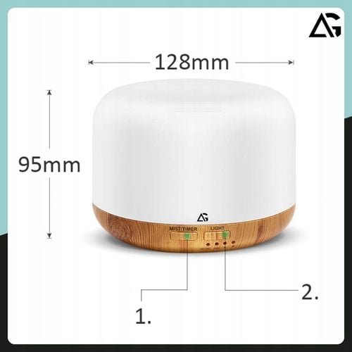 NAWILŻACZ POWIETRZA LAMPKA NOCNA DO SYPIALNI DLA DZIECI DYFUZOR na Arena.pl