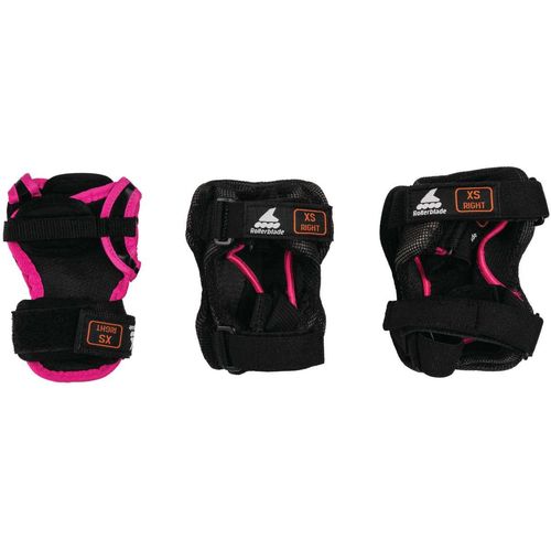 Zestaw ochraniaczy Rollerblade Skate Gear Junior 3 Pack Black Pink XXXS na Arena.pl