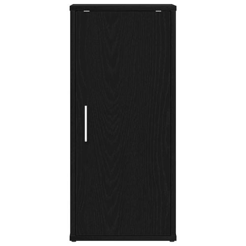 Szafka na buty, czarny dąb, 32x35x70 cm materiał drewnopochodny na Arena.pl