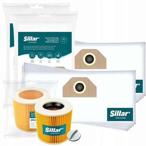 10x WORKI + FILTR DO ODKURZACZA KARCHER WD3.200 WD2 MV3 KWD V12 V-15 na Arena.pl