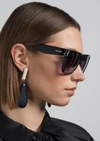 MAX MARA GLMPSE2 MM0078 CZARNY OKULARY