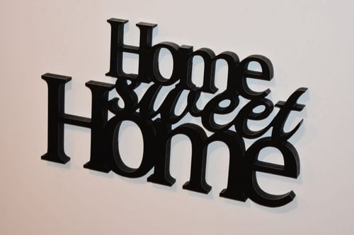 Napis 3D  HOME sweet HOME na Arena.pl