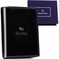 rozbudowany portfel męski ze skóry naturalnej - rovicky