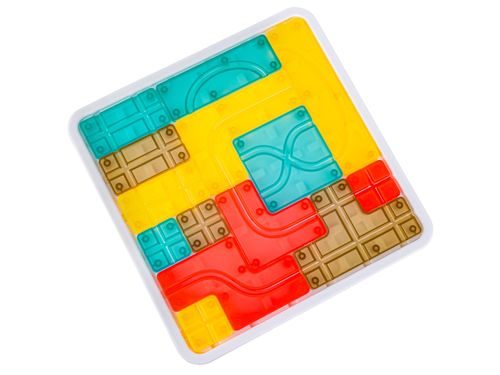 GRA PLANSZOWA, KOLOROWE KLOCKI UKŁĄDANKA na Arena.pl