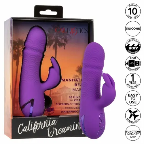 calexotics manhattan beach marvel fioletowy stymulator podwojny ipx7 na Arena.pl