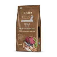 Fitmin dog Purity Rice Fish&Venison12kg+Gratis