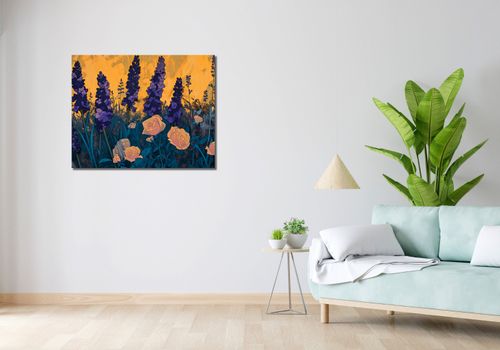 Obraz 90x70cm Złoty Ogród na Arena.pl