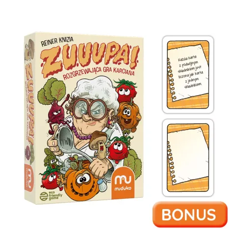 Zuuupa - Rozgrzewająca gra karciana - blef i lekka negatywna interakcja na Arena.pl