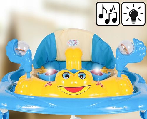 JEŹDZIK CHODZIK DLA DZIECI REGULACJA WYSOKOŚCI Z BLOKADĄ DO NAUKI CHODZENIA na Arena.pl