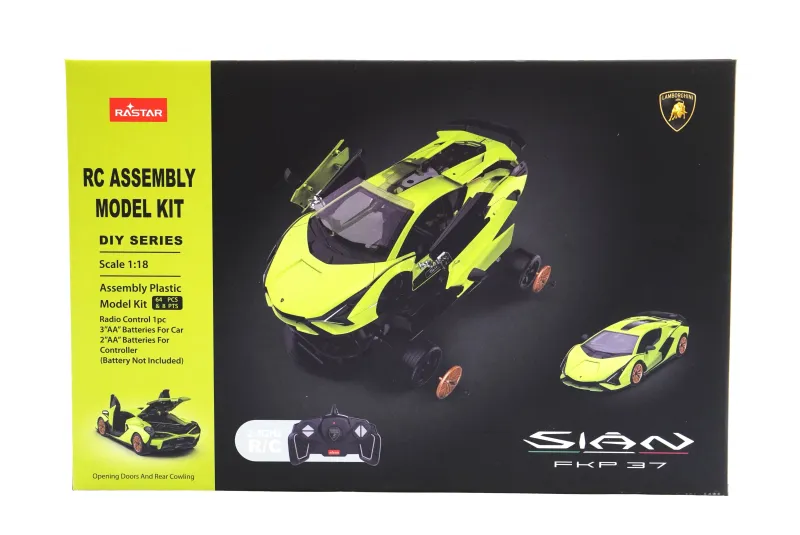 Lamborghini Sian Building kit Car, 1:18 zdjęcie 3