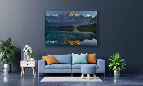 OBRAZ NA PŁÓTNIE 060 Góry 100x70cm na Arena.pl