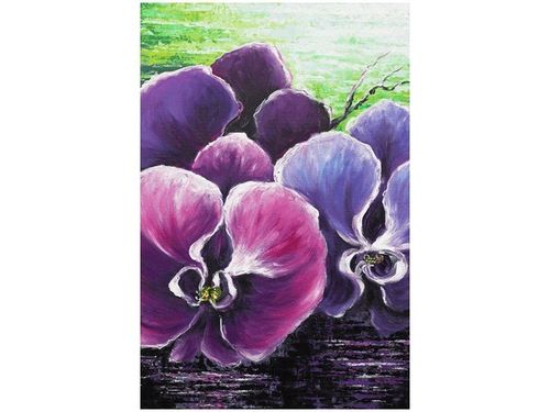 100 70CM OBRAZ PŁÓTNO STORCZYK STAWEM PŁÓTNO RAMA na Arena.pl