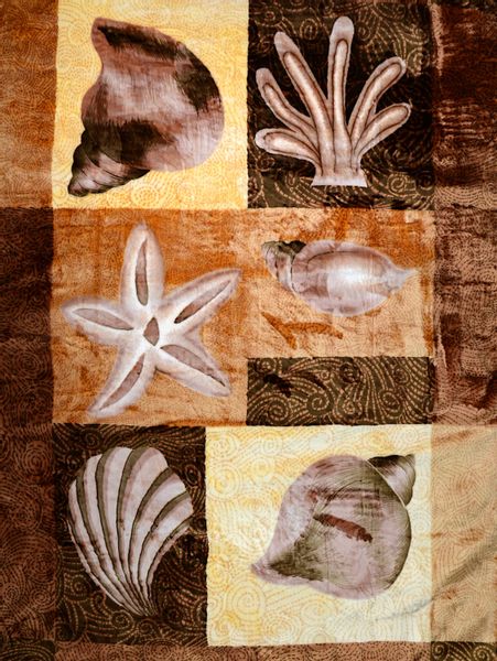 Gruby Koc Akrylowy 160X210 Muszelki Brąz 18781 zdjęcie 5