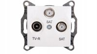 SEDNA gniazdo TV/SAT/SAT końcowe białe SDN3502121 SCHNEIDER
