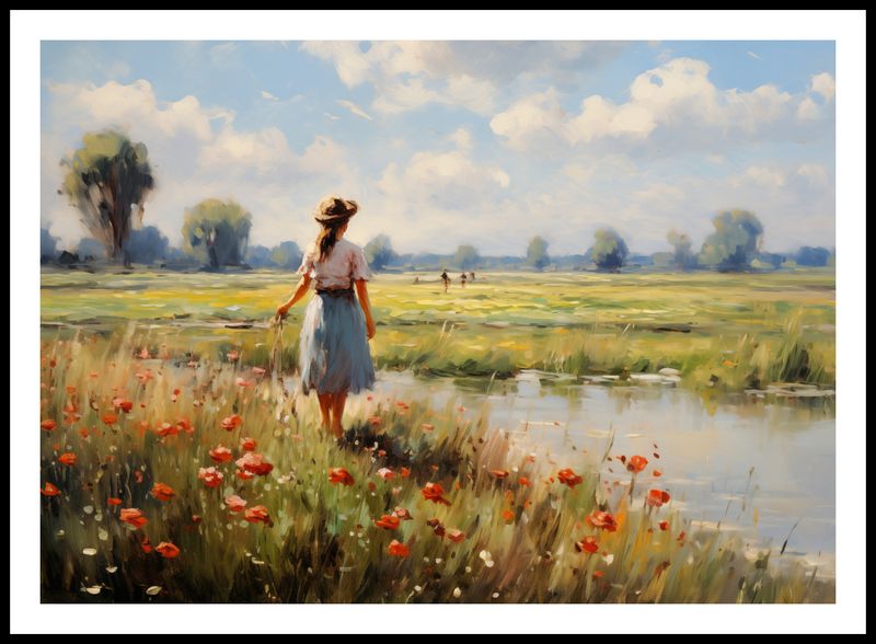 Plakat 84x59,5cm Wiejski Spokój zdjęcie 3