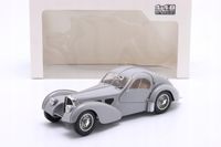 SOLIDO BUGATTI ATLANTIC TYPE 57 SC 1937 Light grey 1:18