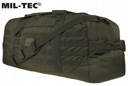 Torba wojskowa turystyczna Mil-Tec US Combat Parachute Cargo - Olive 105l na Arena.pl