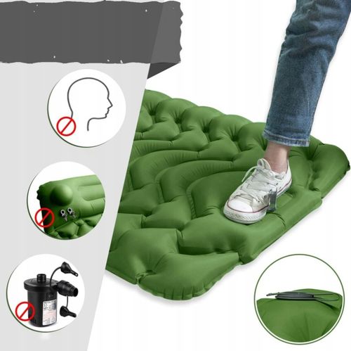 MATA SAMOPOMPUJĄCA 196x68x8CM Z PODUSZKĄ na Arena.pl