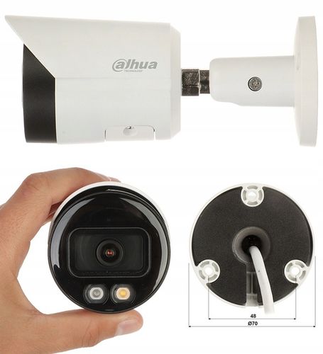 Top Zestaw monitoringu do dużego Domu IP 8 Inteligentnych Kamer Dahua 8MPx na Arena.pl